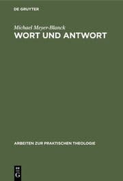 Cover von Wort und Antwort