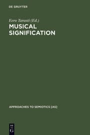 Cover von Musical Signification