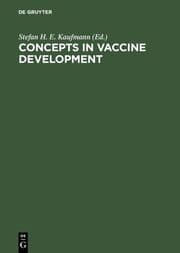 Cover von Concepts in Vaccine Development