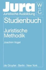 Cover von Juristische Methodik