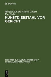 Cover von Kunstdiebstahl vor Gericht
