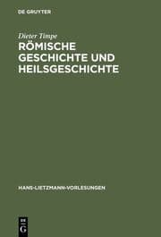 Cover von Römische Geschichte und Heilsgeschichte