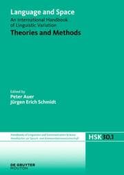 Cover von Language and Space/Theories and Methods