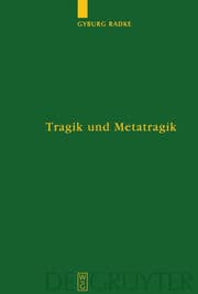 Cover von Tragik und Metatragik