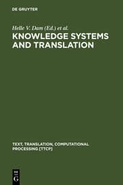 Cover von Knowledge Systems and Translation