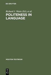 Cover von Politeness in Language