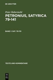 Cover von Petronius, Satyrica 79-141 1