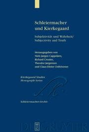 Cover von Schleiermacher und Kierkegaard