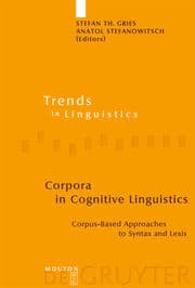 Cover von Corpora in Cognitive Linguistics