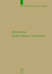 Cover von Rhythmus beim frühen Nietzsche