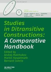 Cover von Studies in Ditransitive Constructions