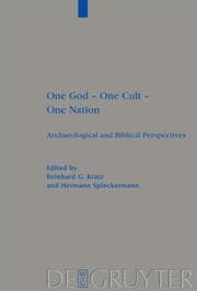 Cover von One God, One Cult, One Nation