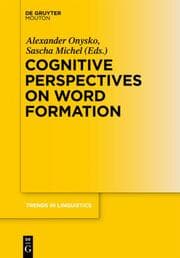 Cover von Cognitive Perspectives on Word Formation