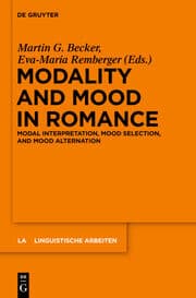 Cover von Modality and Mood in Romance