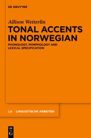 Cover von Tonal Accents in Norwegian