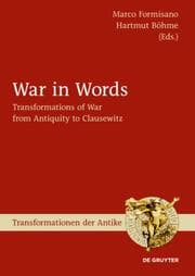 Cover von War in Words