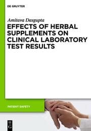 Cover von Effects of Herbal Supplements on Clinical Laboratory Test Results