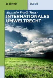 Cover von Internationales Umweltrecht