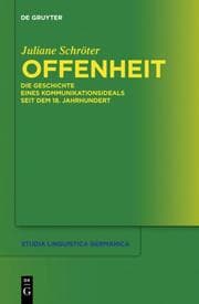 Cover von Offenheit