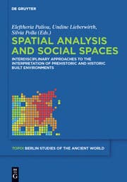 Cover von Spatial analysis and social spaces
