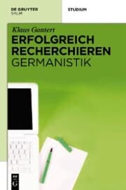 Cover von Erfolgreich recherchieren - Germanistik