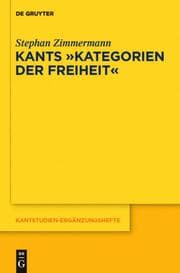 Cover von Kants 'Kategorien der Freiheit'