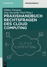 Cover von Rechtsfragen des Cloud Computing