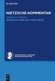 Cover von Nietzsche-Kommentar 'Jenseits von Gut und Böse'