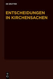 Cover von Entscheidungen in Kirchensachen 54