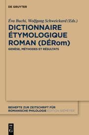 Cover von Dictionnaire Étymologique Roman (DÉRom)