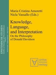 Cover von Knowledge, Language, and Interpretation