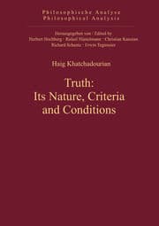 Cover von Truth: Its Nature, Criteria and Conditions