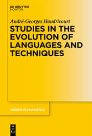 Cover von Studies in the Evolution of Languages and Techniques