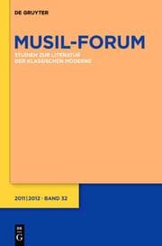 Cover von Musil-Forum 2011/2012