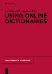 Cover von Using Online Dictionaries