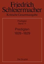 Cover von Predigten 1828-1829