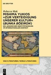 Cover von Mishima Yukios Zur Verteidigung unserer Kultur (Bunka boeiron)