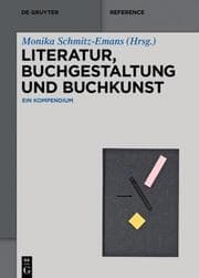Cover von Literatur, Buchgestaltung und Buchkunst