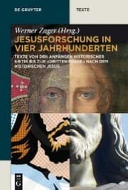 Cover von Jesusforschung in vier Jahrhunderten