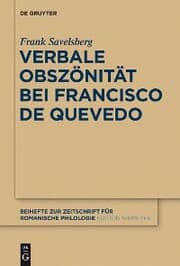 Cover von Verbale Obszönität bei Francisco de Quevedo