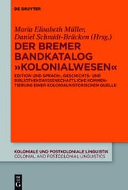 Cover von Der Bremer Bandkatalog 'Kolonialwesen'