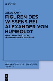 Cover von Figuren des Wissens bei Alexander von Humboldt