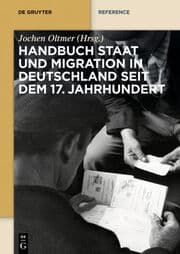 Cover von Handbuch Staat und Migration in Deutschland seit dem 17. Jahrhundert