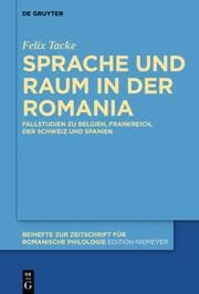Cover von Sprache und Raum in der Romania