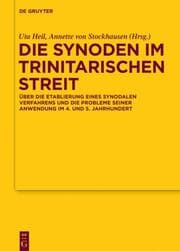 Cover von Die Synoden im trinitarischen Streit