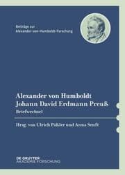 Cover von Alexander von Humboldt / Johann David Erdmann Preuß, Briefwechsel
