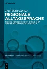 Cover von Regionale Alltagssprache