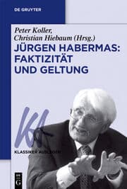 Cover von Jürgen Habermas: Faktizität und Geltung