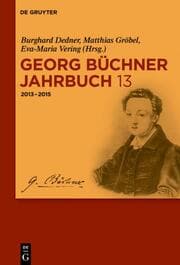 Cover von Georg Büchner Jahrbuch 13