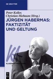 Cover von Jürgen Habermas: Faktizität und Geltung